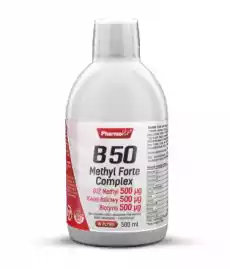 PHARMOVIT B50 METHYL FORTE COMPLEX 500 ML Zdrowie i uroda Zdrowie