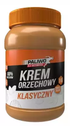 KREM ORZECHOWY KLASYCZNY 100 BEZ DODATKU SOLI I CUKRÓW 1 kg PALIWO DLA AKTYWNYCH Artykuły Spożywcze Zdrowa żywność