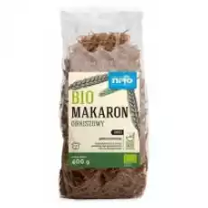 Niro Makaron orkiszowy pełnoziarnisty nitki 400 g Bio Artykuły Spożywcze Makarony