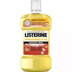 Listerine GingerLime płyn do płukania jamy ustnej 500ml Zdrowie i uroda Kosmetyki i akcesoria Pielęgnacja zębów i jamy ustnej