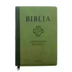 Biblia pierwszego Kościoła zielona z paginatorami Książki Religia