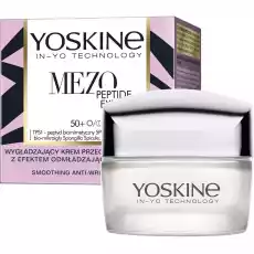 Yoskine Mezo Peptide Expert wygładzający krem przeciwzmarszczkowy 50 50ml Zdrowie i uroda Kosmetyki i akcesoria Pielęgnacja twarzy Kremy do twarzy