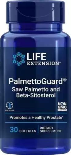 PalmettoGuard Saw Palmetto with Beta Sitosterol 30 kapsułek Life Extension Artykuły Spożywcze Produkty dietetyczne Suplementy