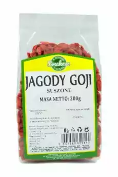 SMAKOSZ Jagody Goji suszone 200g Artykuły Spożywcze Bakalie i suszone owoce