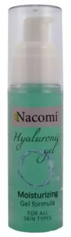 Nacomi Serum Żelowe Do Twarzy Hialuronowe 50Ml Zdrowie i uroda Kosmetyki i akcesoria Pielęgnacja twarzy Toniki do twarzy