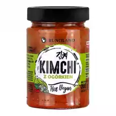 Kimchi Hot Vegan z Ogórkiem 300 g Runoland Artykuły Spożywcze