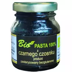 Pasta z Czarnego Czosnku Bezglutenowa Bio 80 g Przetwory z Natury Artykuły Spożywcze