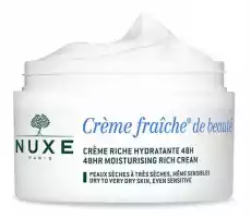 NUXE Creme Fraiche de Beaute krem nawilżający o bogatej konsystencji 50ml Zdrowie i uroda Kosmetyki i akcesoria Pielęgnacja skóry