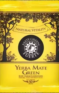 Oranżada Herbata Yerba Mate Green Fuerte 50 g Artykuły Spożywcze Yerba Mate