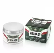 PRORASO krem przed goleniem linia zielona XL 300ml Zdrowie i uroda Kosmetyki i akcesoria Kosmetyki dla mężczyzn Męskie kosmetyki i akcesoria do golenia