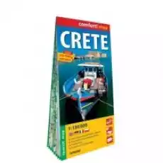 Comfortmap Crete Kreta 1 150 000 lam Książki Literatura podróżnicza