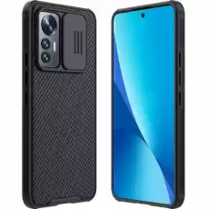 Etui z ochroną aparatu Nillkin CamShield Pro do Xiaomi 12 Lite czarne Telefony i akcesoria Akcesoria telefoniczne Etui