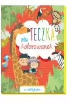 Teczka pełna kolorowanek Książki Dla dzieci