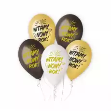 Balony lateksowe z nadrukiem Witamy Nowy Rok Gadżety Balony