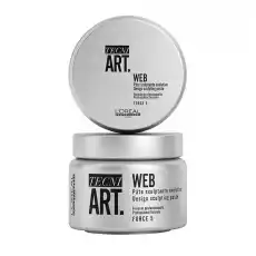 Tecni Art Web Design Sculpting Paste włóknista pasta rzeźbiąca Force 5 150ml Zdrowie i uroda Kosmetyki i akcesoria Pielęgnacja i stylizacja włosów Kosmetyki do stylizacji włosów