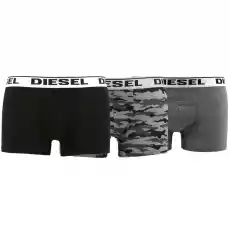 Bokserki marki Diesel model KORYCKY3RHASO3PACK kolor Szary Bielizna Męskie Sezon Cały rok Odzież obuwie dodatki