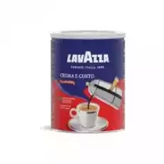 Lavazza Kawa mielona Crema e Gusto puszka 250 g Artykuły Spożywcze Kawa