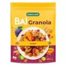 Bakalland BA Granola 5 bakalii 300 g Artykuły Spożywcze Płatki śniadaniowe