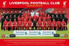 Liverpool FC Zdjęcie drużynowe 1314 plakat Dom i ogród Wyposażenie wnętrz Dekoracja Obrazy i plakaty