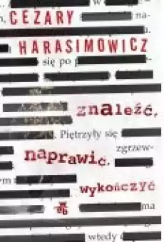 Znaleźć Naprawić Wykończyć Książki Ebooki