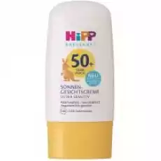 Hipp Babysanft Krem ochronny do twarzy na słońce od 1 dnia życia Ultra Sensitiv SPF50 30 ml Dla dziecka Akcesoria dla dzieci Pielęgnacja i higiena dziecka Kosmetyki dla dzieci i niemowląt