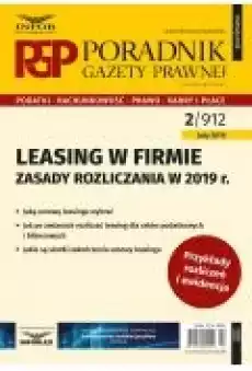 Leasing w firmie ndash zasady rozliczania w 2019 r Książki Ebooki