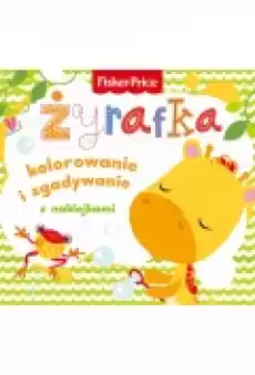 Fisher Price Kolorowanka podłogowa Żyrafka Książki Dla dzieci