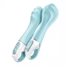 Satisfyer Air Pump Vibrator 5 wibrator z pompką Light Blue Gadżety Erotyczne