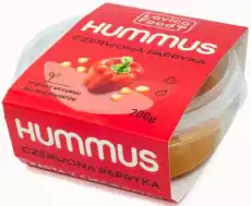 HUMMUS CZERWONA PAPRYKA 200 g LAVICA FOOD Artykuły Spożywcze Pasty i smarowidła