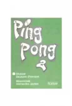 Ping Pong 2 Glossar Książki Audiobooki Nauka Języków