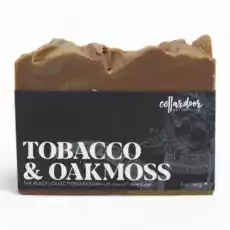 Cellar Door Tobacco and Oakmoss mydło w kostce o wyjątkowo męskim zapachu tytoniu mchu i wanilii 142g Zdrowie i uroda Kosmetyki i akcesoria Kosmetyki dla mężczyzn Męskie kosmetyki do pielęgnacji ciała