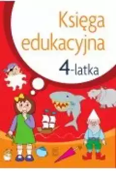 Księga edukacyjna 4latka Książki Dla dzieci