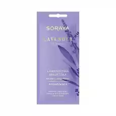 Soraya Lavender Essence lawendowa maseczka wygładzająca na twarz szyję i dekolt 8ml Zdrowie i uroda Kosmetyki i akcesoria Pielęgnacja twarzy Maseczki