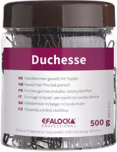 Efalock Duchesse wsuwki do włosów 7cm opakowanie 500g czarny Zdrowie i uroda Kosmetyki i akcesoria Pozostałe kosmetyki i akcesoria pielęgnacyjne