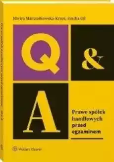 Prawo spółek handlowych Przed egzaminem Książki Prawo akty prawne