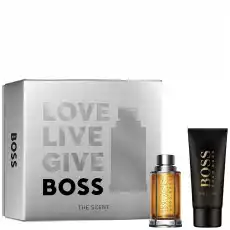 Hugo Boss Boss The Scent For Man zestaw woda toaletowa spray 50ml żel pod prysznic 100ml M Zdrowie i uroda Perfumy i wody Zapachy męskie Perfumy i wody męskie