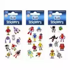 Sticker Boo Naklejki Roboty 476943 Biuro i firma Akcesoria biurowe Artykuły papiernicze