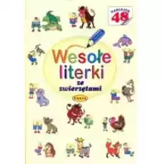 Wesołe literki ze zwierzętami Książki Dla dzieci