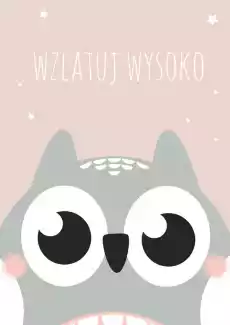 Sowa różowe tło plakat Wymiar do wyboru 20x30 cm Dom i ogród Wyposażenie wnętrz Dekoracja Obrazy i plakaty