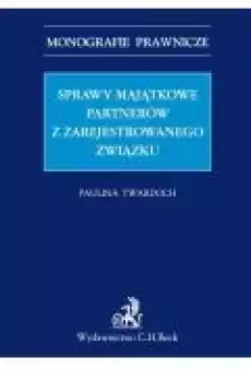 Sprawy majątkowe partnerów z zarejestrowanego związku Książki Ebooki