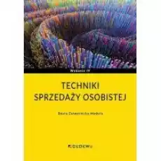 Techniki sprzedaży osobistej w4 Książki Biznes i Ekonomia