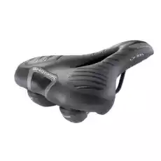 Selle monte grappa lyra plus gel siodełko rowerowe czarne Sport i rekreacja