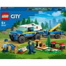 LEGO City Szkolenie psów policyjnych w terenie 60369 Dla dziecka Zabawki Klocki