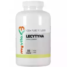 MyVita Lecytyna nongmo granulowana 200g Zdrowie i uroda Zdrowie Witaminy minerały suplementy diety