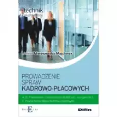 Prowadzenie spraw kadrowopłacowych A352 Książki Podręczniki i lektury