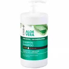 Szampon do Włosów Odbudowujący z Aloesem ALOE VERA 1 L Dr Sante Artykuły Spożywcze