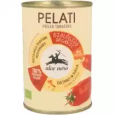 Alce Nero Pomidory pelati bez skóry puszka 400 g Bio Artykuły Spożywcze Przetwory