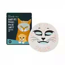 Holika Holika Baby Pet Magic Cat maska zwierzęca kot Zdrowie i uroda Kosmetyki i akcesoria Pielęgnacja twarzy Maseczki