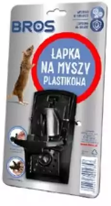 BROS Łapka na myszy plastikowa Dom i ogród Ogród