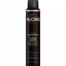 Syoss Tinted Dry Shampoo Dark Brown suchy szampon do włosów ciemnych odświeżający i koloryzujący Ciemny Brąz 200ml Zdrowie i uroda Kosmetyki i akcesoria Pielęgnacja i stylizacja włosów Szampony do włosów